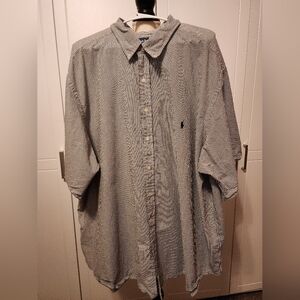 Preowned Ralph Lauren striped size 4xb Big‎ SS shirt